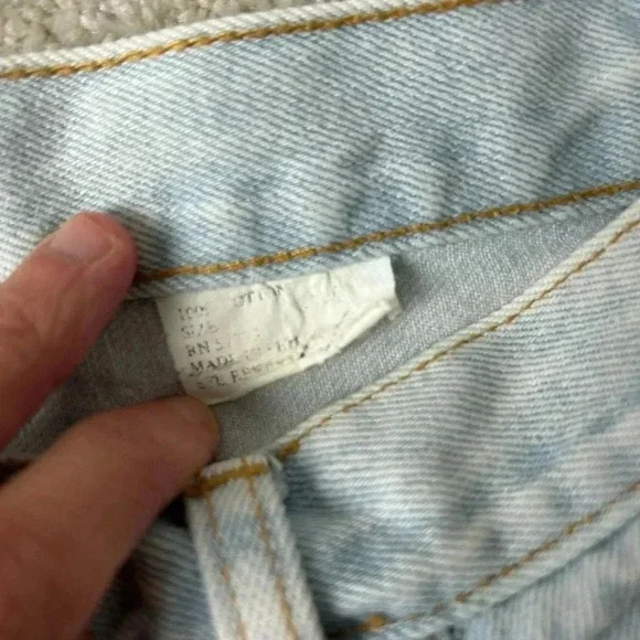 Vintage London Calling Jeans High Waist Tapered Light Wash Mom Jeans England - Picture 14 of 14